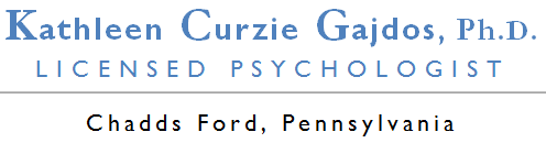 Kathleen Curzie Gajdos, Ph.D., Licensed Psychologist, Chadds Ford, PA